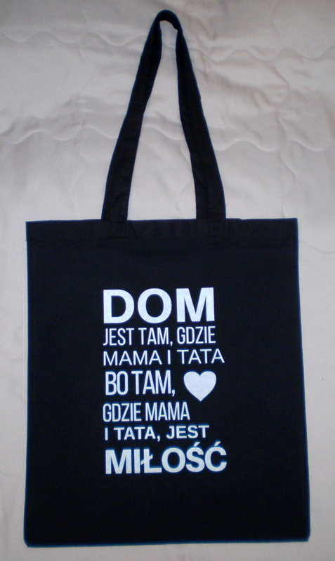 Torba bawełniana z nadrukiem